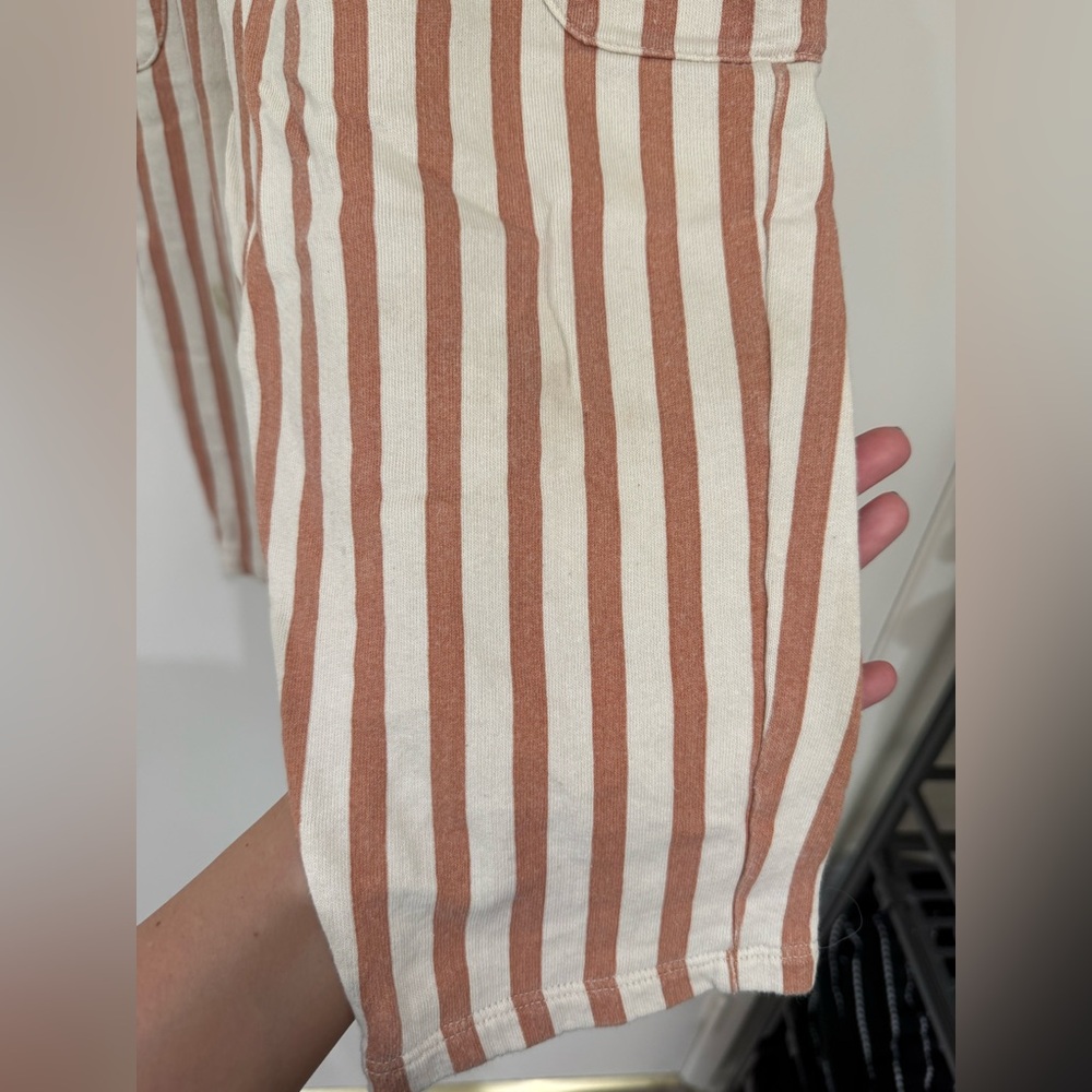 Zara HTF Striped Brown/Cream Pants (#1) 3-4 Years *VERY PLAY* - Picture 6 of 14